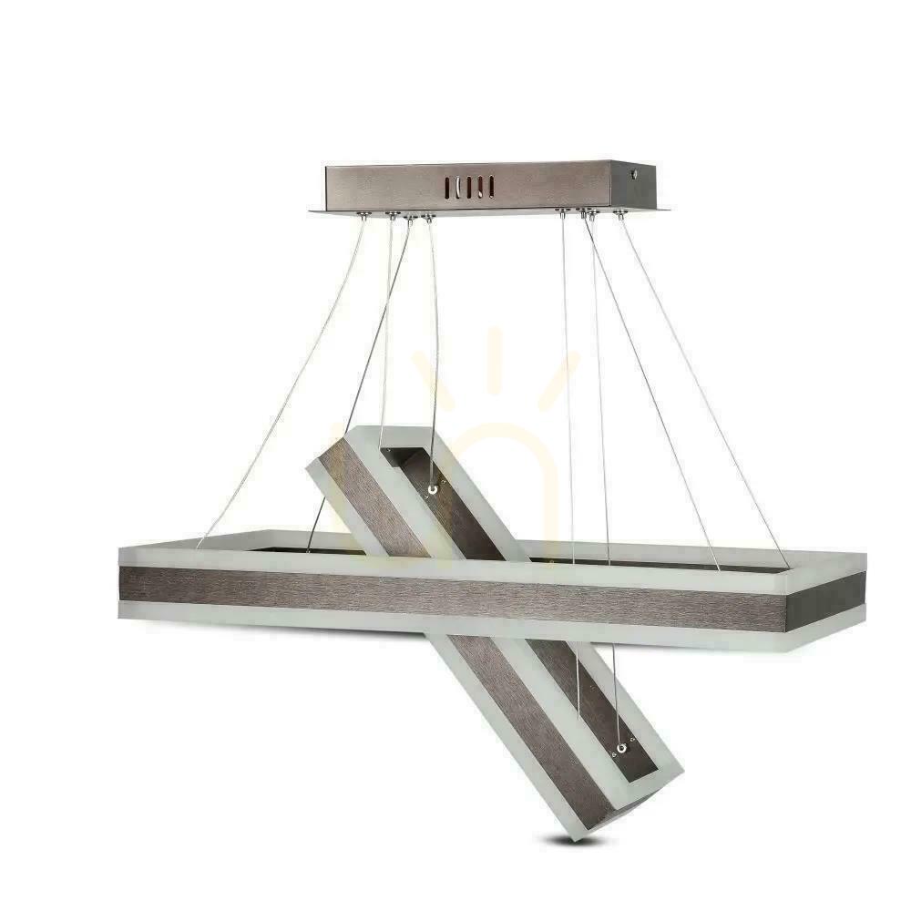 Előadás V-TAC 100W Soft Light csillár függő LED-es lámpatest Dimmelhető kávé VT-101-2D 3000K 8050lm 3 év garancia 3 év garancia V-TAC 100W Soft Light csillár függő LED-es lámpatest Dimmelhető kávé VT-101-2D 3000K 8050lm 3 év garancia 3 év garancia