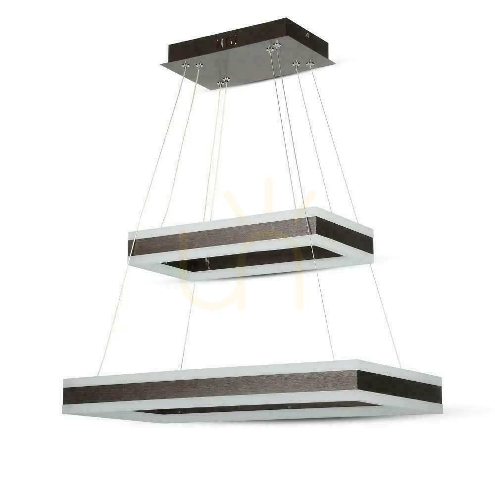 Jelölje be V-TAC 100W Soft Light csillár függő LED-es lámpatest Dimmelhető kávé VT-101-2D 3000K 8050lm 3 év garancia 3 év garancia V-TAC 100W Soft Light csillár függő LED-es lámpatest Dimmelhető kávé VT-101-2D 3000K 8050lm 3 év garancia 3 év garancia
