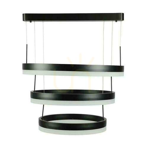 Jelölje be V-TAC Soft Light VT-82-3 LED függeszték, fekete, 92 W, 4562 lm, 3000 K, szabályozható