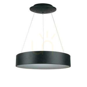 V-TAC 25W LED-es függő lámpatest kerek dimmelhető fekete 1725lm VT-25-1-B 3000K 1500lm 3 év garancia 3 év garancia small 0