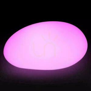 V-TAC LED kerti lámpa kő 28cm töltés távirányító VT-7802 RGBW 18lm small 7