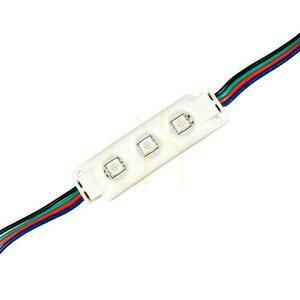 LED modul V-TAC 0,72W 3LED 120st SMD5050 IP66 VT-50506 RGB 22lm small 0