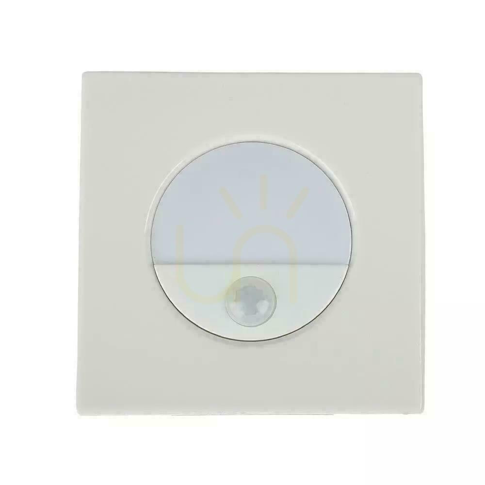 Előnézet Lépcsőfényszóró 3W LED V-TAC White mozgásérzékelő 230V VT-8035 4000K 100lm Lépcsőfényszóró 3W LED V-TAC White mozgásérzékelő 230V VT-8035 4000K 100lm