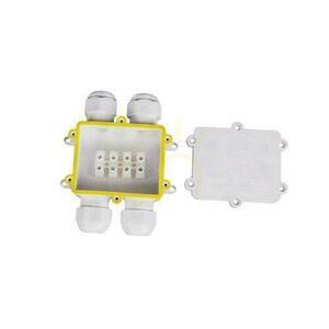 Hermetikus csatlakozódoboz 4x4Pin fehér 0.5-4mm2 vezetékátmérő 8-12mm IP68 V-TAC VT-871 1 Hermetikus csatlakozódoboz 4x4Pin fehér 0.5-4mm2 vezetékátmérő 8-12mm IP68 V-TAC VT-871 small 1