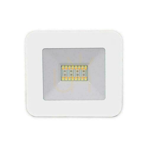 Jelölje be V-TAC 20W Bluetooth FEHÉR Dimmelhető RGB/CW/W/W/DW LED projektor IP65 VT-5020 RGB+2700K-6400K 1400lm