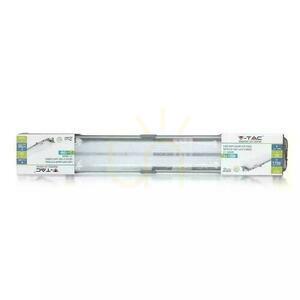 V-TAC PC/PC 2x120cm (2 x 18W) hermetikus LED lámpatest (LED csövekkel együtt) VT-12023 6400K 3400lm 4 V-TAC PC/PC 2x120cm (2 x 18W) hermetikus LED lámpatest (LED csövekkel együtt) VT-12023 6400K 3400lm small 4