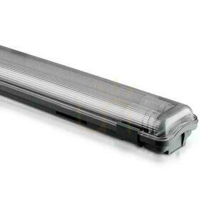 V-TAC PC/PC 2x120cm (2 x 18W) hermetikus LED lámpatest (LED csövekkel együtt) VT-12023 6400K 3400lm 0 V-TAC PC/PC 2x120cm (2 x 18W) hermetikus LED lámpatest (LED csövekkel együtt) VT-12023 6400K 3400lm small 0
