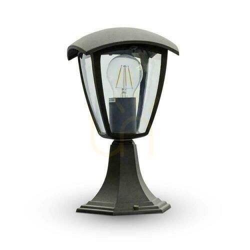 Jelölje be V-TAC kerti oszlop 300mm IP44 fekete VT-734 VT-734