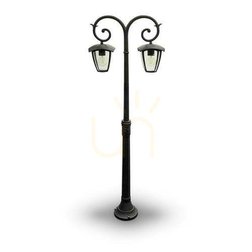 Jelölje be Kerti lámpa V-TAC 2XE27 1410mm IP44 Fekete VT-738