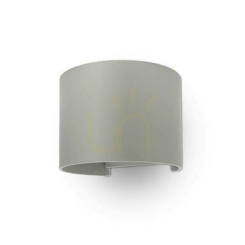Jelölje be V-TAC VT-756 szürke LED fali lámpa 6 W 4000 K IP65 660 lm SKU 7092