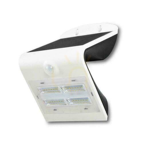 Jelölje be Napelemes kivetítő 3W LED fehér + fekete V-TAC VT-768 4000K 400lm