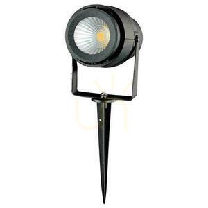 V-TAC 12W fekete VT-857 LED meghajtású kerti földi lámpatest zöld 720lm szín. small 1
