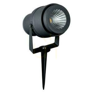 V-TAC 12W fekete VT-857 LED meghajtású kerti földi lámpatest zöld 720lm szín. small 0