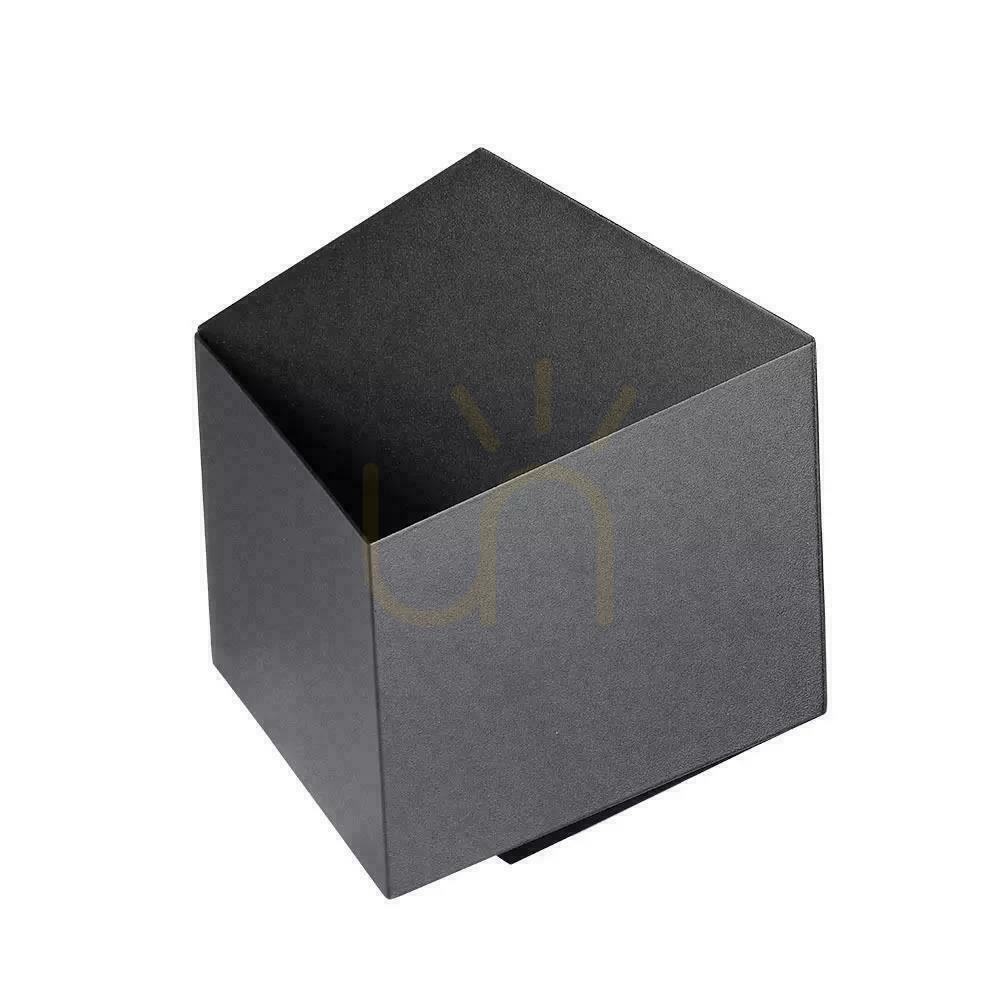 Kilátás V-TAC 3W Bridgelux Chip Black VT-803 4000K 300lm fali lámpa. V-TAC 3W Bridgelux Chip Black VT-803 4000K 300lm fali lámpa.