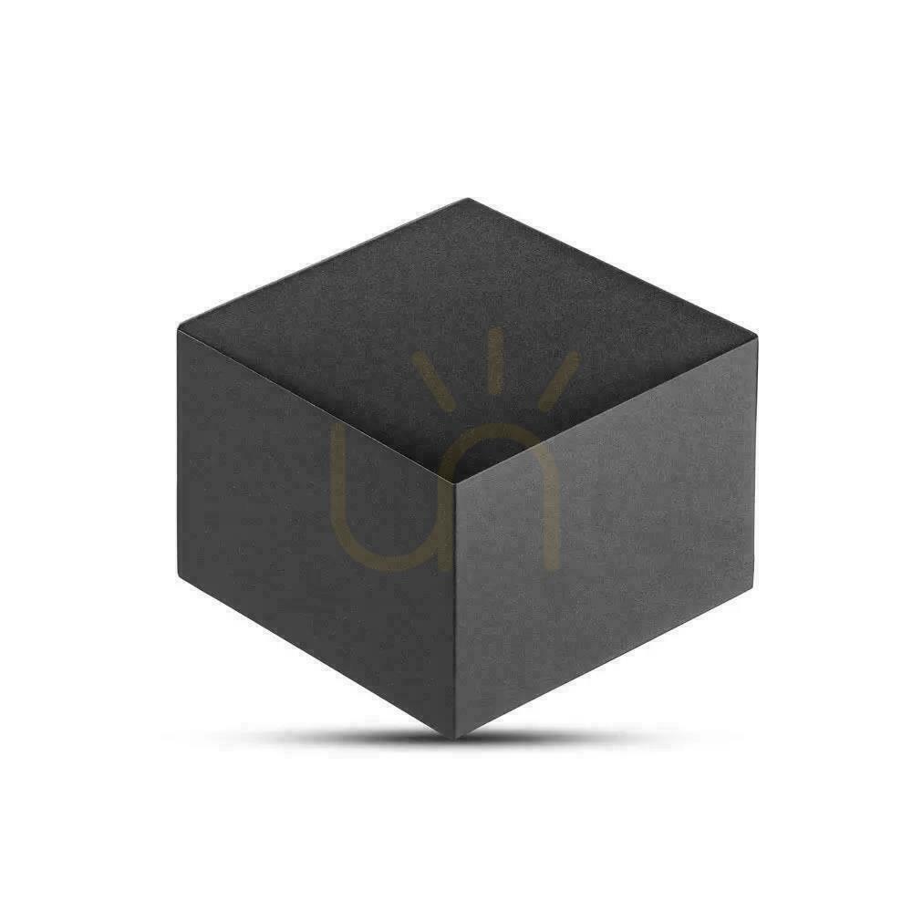 Előnézet V-TAC 3W Bridgelux Chip Black VT-803 4000K 300lm fali lámpa. V-TAC 3W Bridgelux Chip Black VT-803 4000K 300lm fali lámpa.