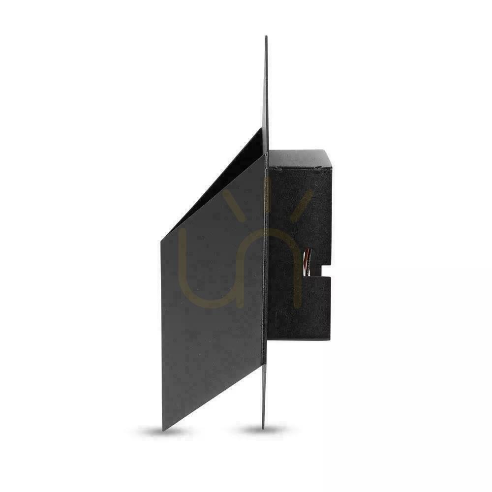 Kijelző V-TAC 3W Bridgelux Chip Black VT-803 4000K 300lm fali lámpa. V-TAC 3W Bridgelux Chip Black VT-803 4000K 300lm fali lámpa.