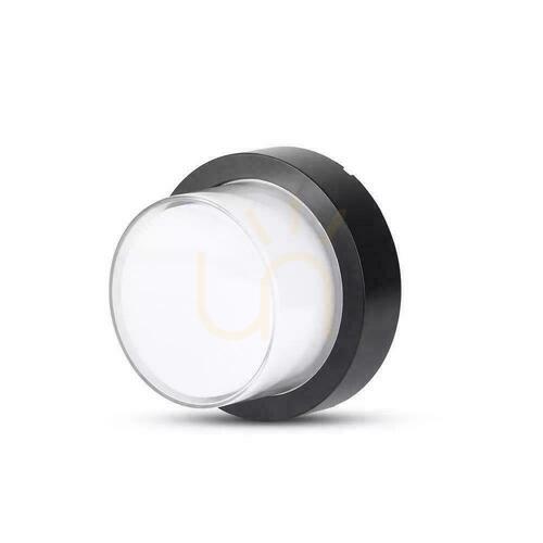Jelölje be V-TAC 12W LED lámpatest IP65 Fekete kerek VT-828 3000K 900lm