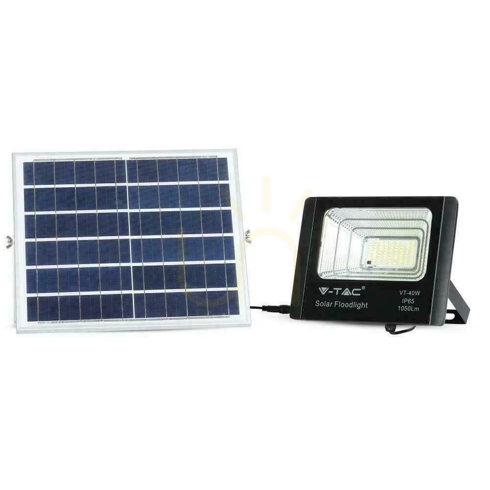 Jelölje be V-TAC napelemes LED projektor 16W fekete IP65, távirányító, időzítő VT-40W 4000K 1050lm V-TAC napelemes LED projektor 16W fekete IP65, távirányító, időzítő VT-40W 4000K 1050lm