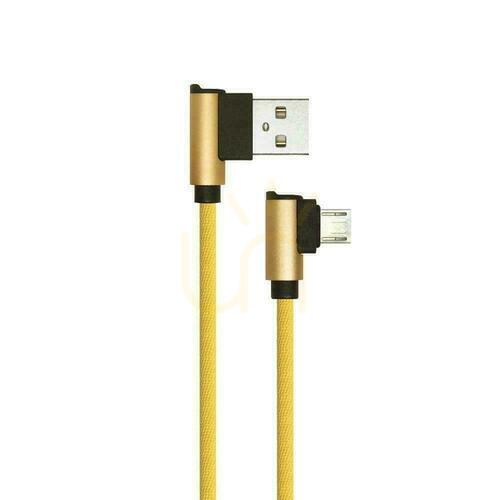 Jelölje be Micro USB kábel V-TAC 1M arany szögletes dugó Diamond sorozat VT-5362