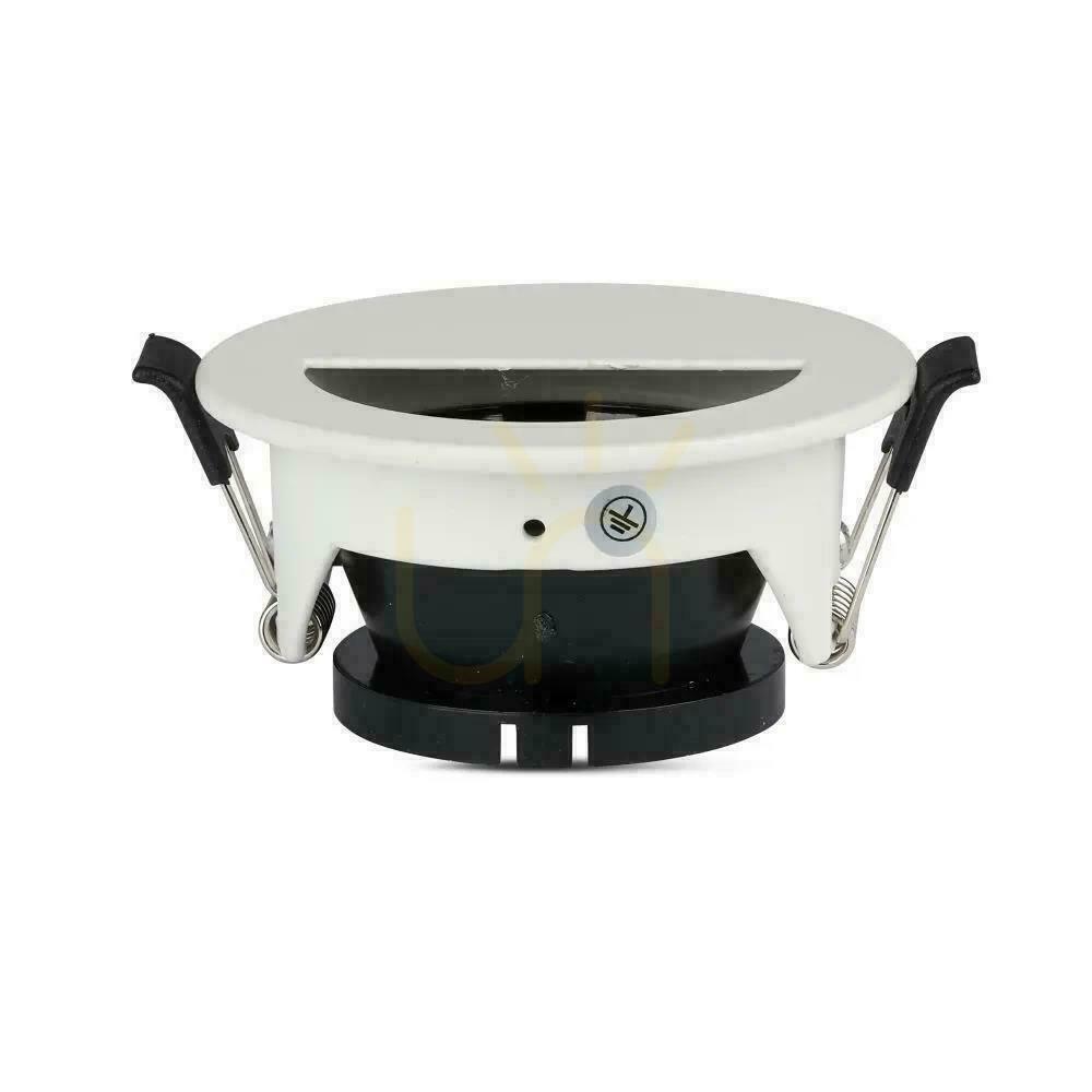 Előnézet V-TAC GU10 kerek háló félkörös fehér + fekete VT-884 3 év garancia V-TAC GU10 kerek háló félkörös fehér + fekete VT-884 3 év garancia