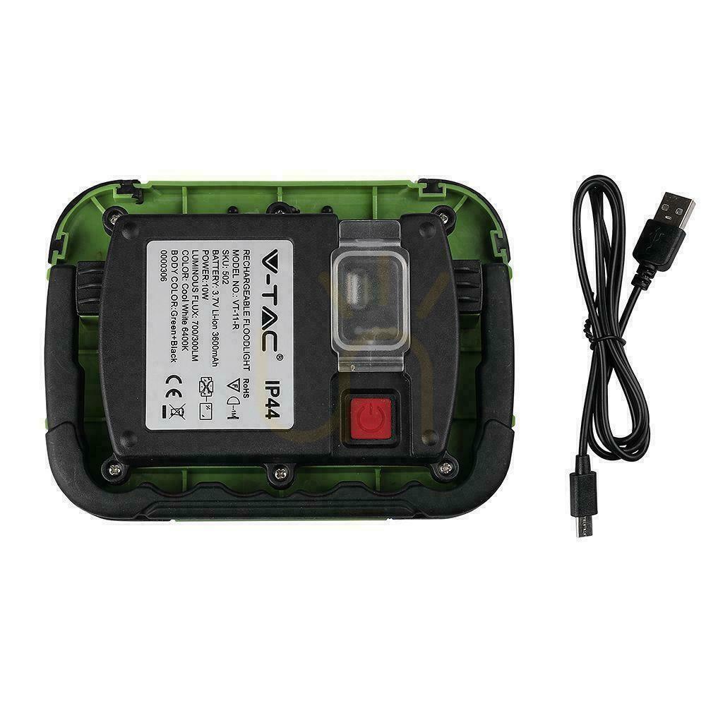 Kijelző V-TAC LED projektor 10W USB újratölthető SAMSUNG CHIP 3.7V Li-Ion IP44 VT-11-R 4000K 700lm V-TAC LED projektor 10W USB újratölthető SAMSUNG CHIP 3.7V Li-Ion IP44 VT-11-R 4000K 700lm