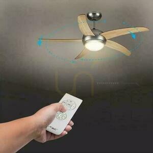 V-TAC 132cm 2xE27 Pilot VT-6053-5 Mennyezeti ventilátor 132cm 2xE27 Pilot VT-6053-5 2 V-TAC 132cm 2xE27 Pilot VT-6053-5 Mennyezeti ventilátor 132cm 2xE27 Pilot VT-6053-5 small 2
