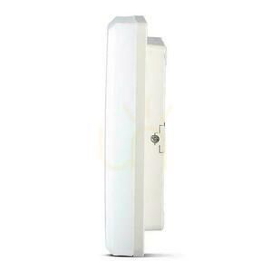 V-TAC VT-8033SQ fehér LED mennyezeti lámpa 15 W 6400 K 20 cm IP44 small 2