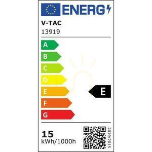 V-TAC VT-8033SQ fehér LED mennyezeti lámpa 15 W 6400 K 20 cm IP44 small 8