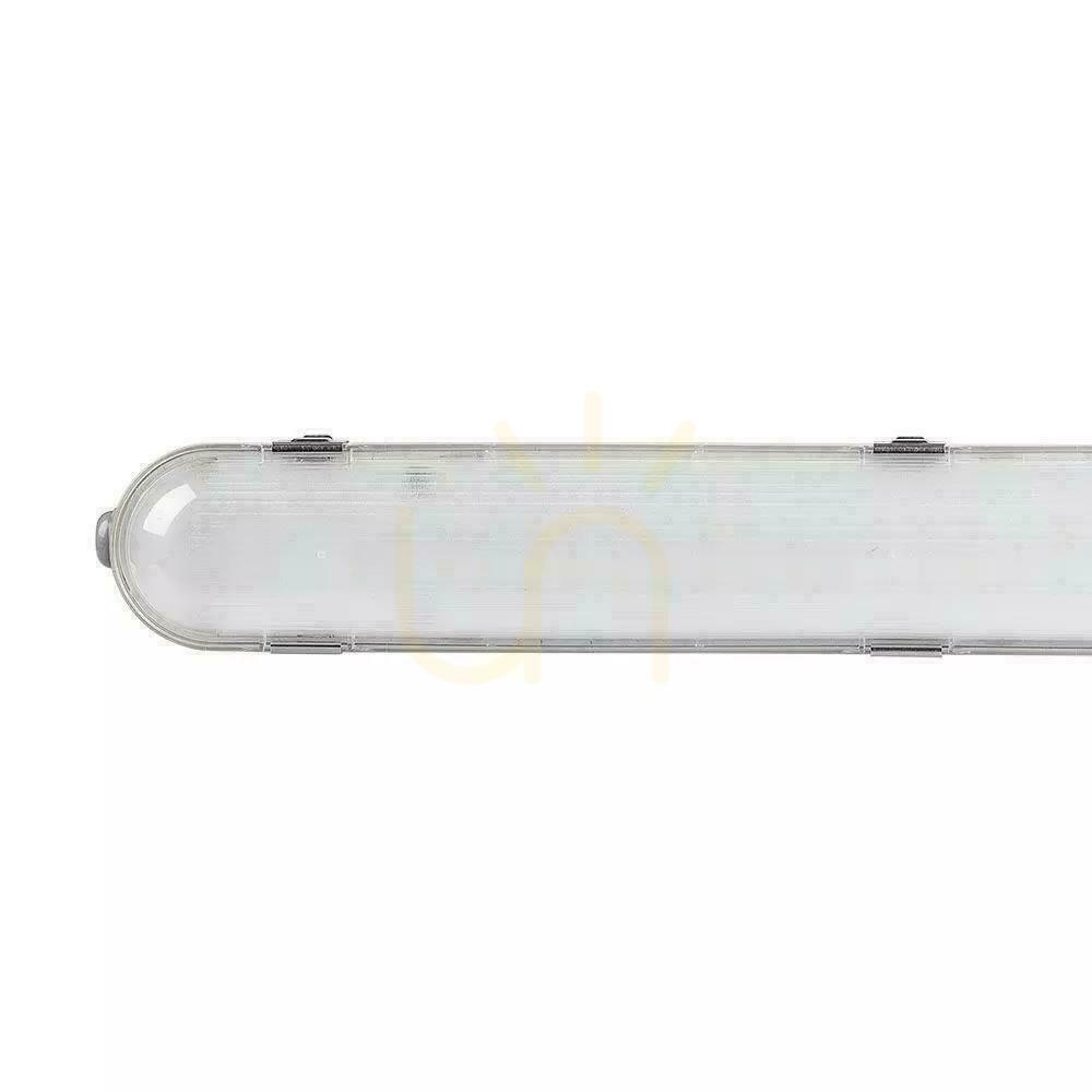 Előnézet V-TAC SAMSUNG CHIP M-SOROZAT 36W 120cm 120Lm/W CL SS Clip VT-120136-T 4000K 4320lm Hermetikus LED-es lámpatest 3 év garanciával V-TAC SAMSUNG CHIP M-SOROZAT 36W 120cm 120Lm/W CL SS Clip VT-120136-T 4000K 4320lm Hermetikus LED-es lámpatest 3 év garanciával