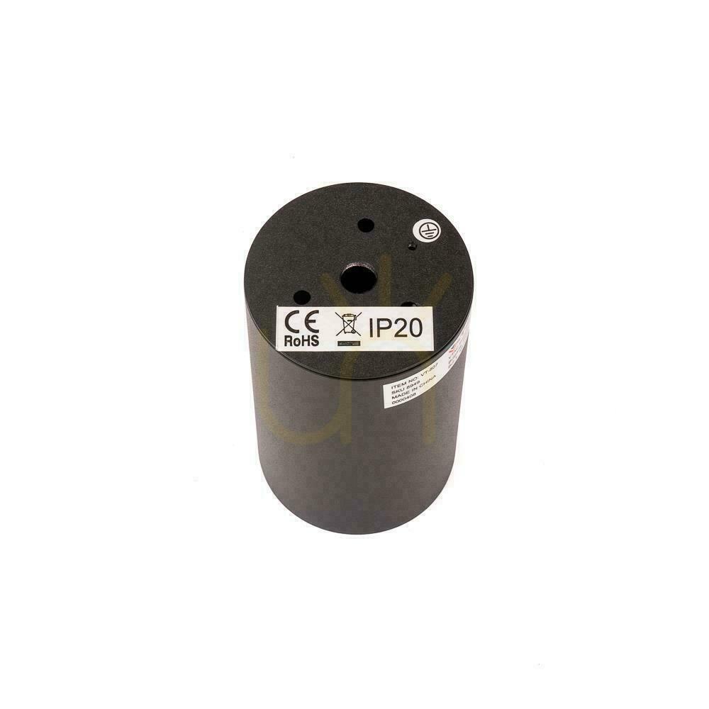 Kijelző V-TAC alumínium GU10 kerek felszíni szerelt cső fekete 60x100mm VT-807-B 3 év garancia V-TAC alumínium GU10 kerek felszíni szerelt cső fekete 60x100mm VT-807-B 3 év garancia