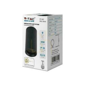V-TAC alumínium GU10 kerek felszíni szerelt cső fekete 60x100mm VT-807-B 3 év garancia 4 V-TAC alumínium GU10 kerek felszíni szerelt cső fekete 60x100mm VT-807-B 3 év garancia small 4