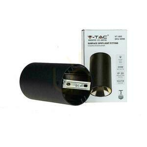 Mennyezeti lámpatest V-TAC GU10 kerek felszíni cső fekete + arany 80x140mm VT-882RD 3 év garancia 5 Mennyezeti lámpatest V-TAC GU10 kerek felszíni cső fekete + arany 80x140mm VT-882RD 3 év garancia small 5