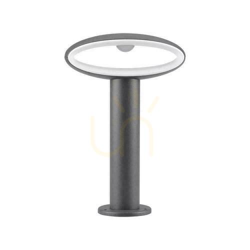 Jelölje be V-TAC 9W LED szürke alumínium kerti pólus 30cm IP54 VT-909 4000K 500lm