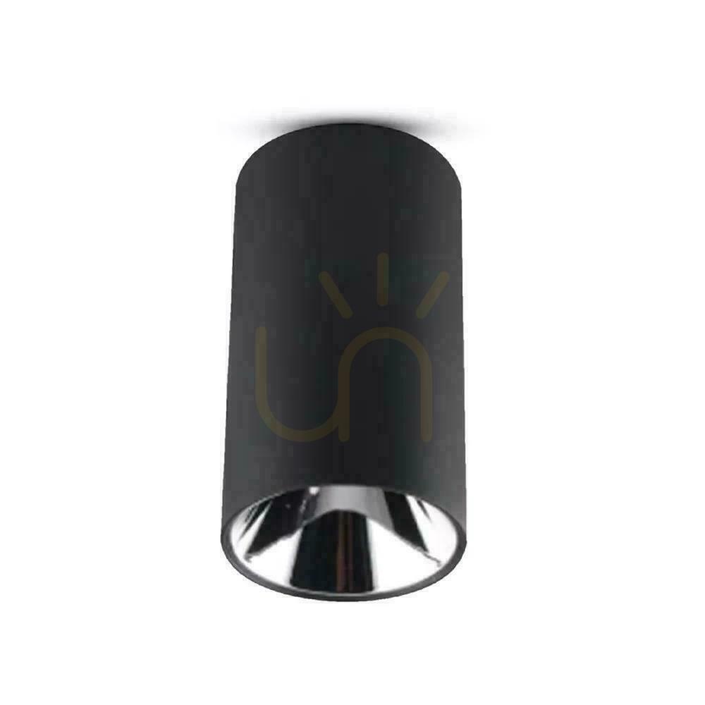 Jelölje be V-TAC GU10 kerek felszíni cső fekete + sötét króm 80x140mm VT-882RD mennyezeti lámpatest 3 év garancia V-TAC GU10 kerek felszíni cső fekete + sötét króm 80x140mm VT-882RD mennyezeti lámpatest 3 év garancia