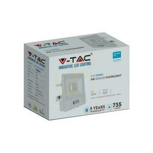 V-TAC LED projektor 10W SAMSUNG CHIP mozgásérzékelő fehér kábel 1M VT-118S 6400K 735lm 5 év garancia 2 V-TAC LED projektor 10W SAMSUNG CHIP mozgásérzékelő fehér kábel 1M VT-118S 6400K 735lm 5 év garancia small 2