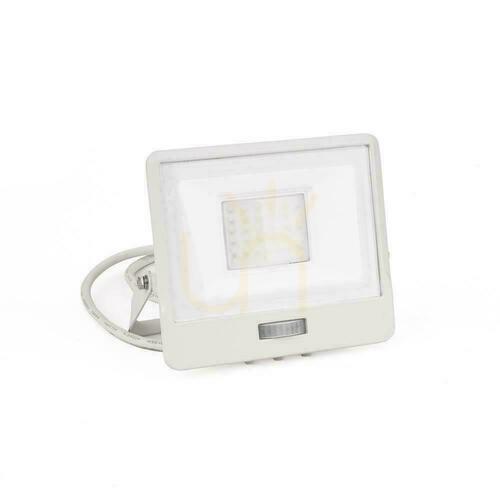 Jelölje be V-TAC 30W SAMSUNG CHIP LED projektor mozgásérzékelő fehér kábel 1M VT-138S-1 4000K 2340lm 5 év garancia