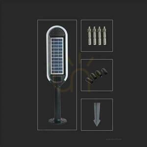 V-TAC Solar LED 5W 2in1 kerti pólus VT-945 4000K 400lm small 5