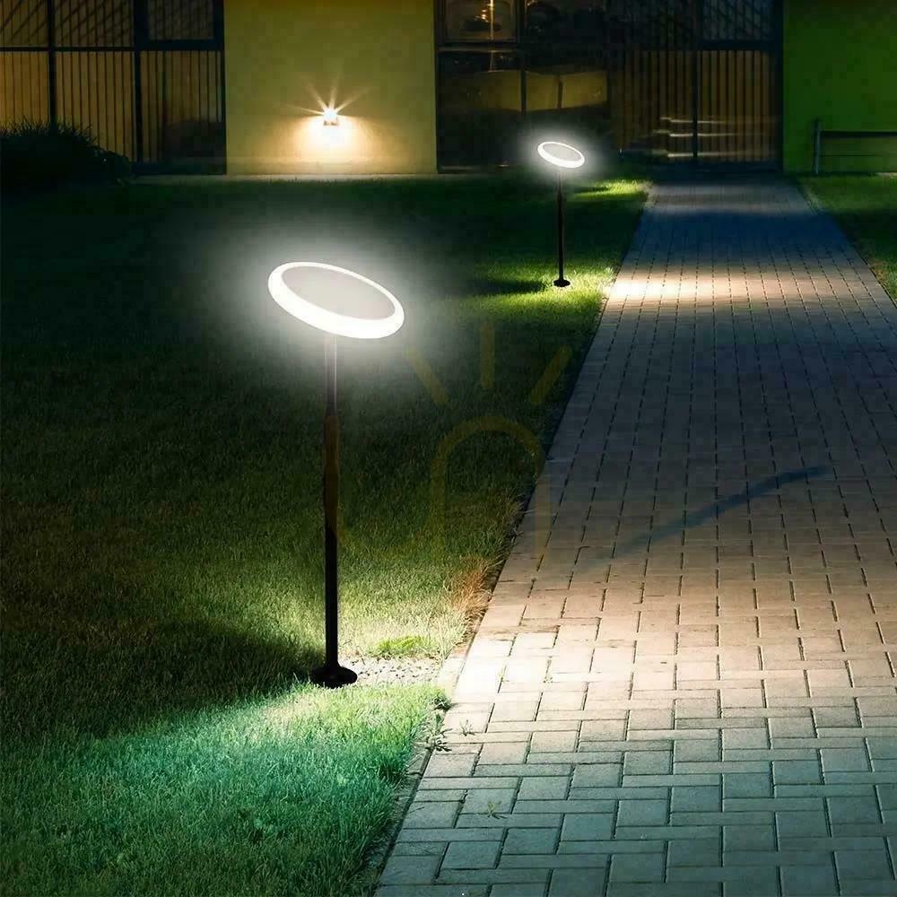 Előadás V-TAC Solar LED kerti pólus 3W 2in1 (csomag). 2 db) VT-943 3000K 260lm V-TAC Solar LED kerti pólus 3W 2in1 (csomag). 2 db) VT-943 3000K 260lm