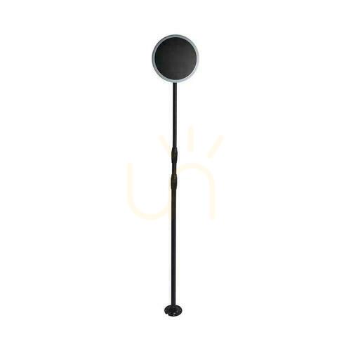 Jelölje be V-TAC VT-948 fekete napelemes LED kerti lámpa 8 W 4000 K 500 lm SKU 6669