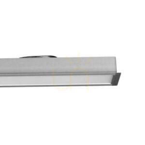 V-TAC LED lineáris SAMSUNG CHIP 40W süllyesztett ezüst lámpatest 120cm VT-7-41 4000K 3800lm 5 év garancia 5 év garancia small 2