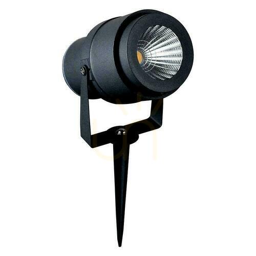 Jelölje be V-TAC VT-857-B leszúrható kerti reflektor LED 12W 4000K 875lm fekete, IP65