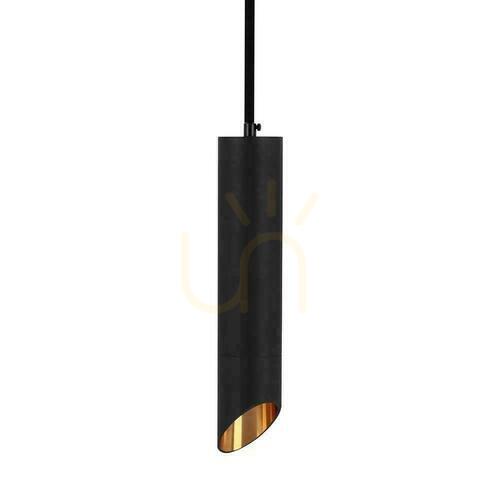 Jelölje be V-TAC VT-975-300 fekete-arany GU10 függeszték, Ø 5,5 cm