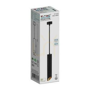 V-TAC VT-975-300 fekete-arany GU10 függeszték, Ø 5,5 cm small 4