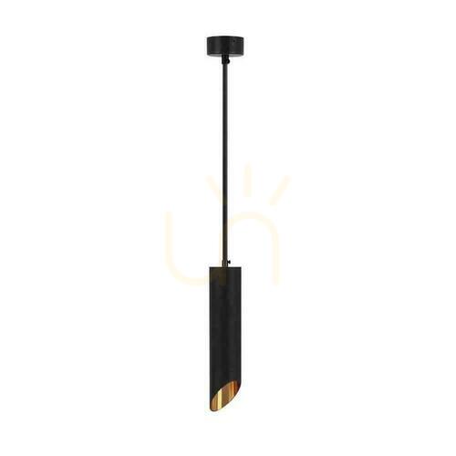 Jelölje be V-TAC VT-975-300 fekete-arany GU10 függeszték, Ø 5,5 cm