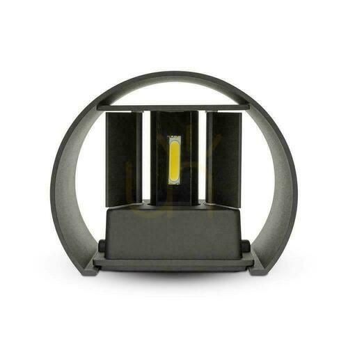 Jelölje be V-TAC VT-756-B fekete LED fali lámpa 5 W 4000 K 700 lm IP65