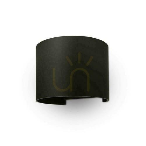 Jelölje be V-TAC VT-756-B fekete LED fali lámpa 5 W 4000 K 700 lm IP65