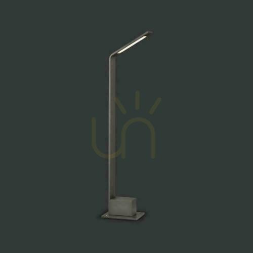 Jelölje be V-TAC 6W LED kerti oszlop 80cm Szürke IP54 VT-896-G 4000K 810lm