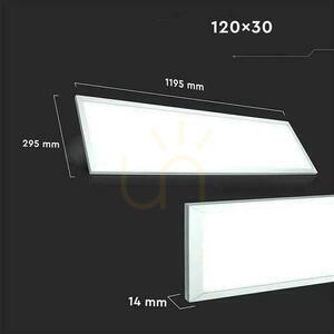 LED panel V-TAC 29W 1200x300 137Lm/W VT-12031 6400K 3960lm small 1