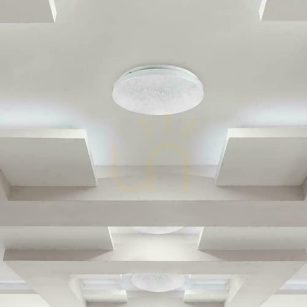 Előnézet Plafond V-TAC 12W Stars Színváltás CCT fi.255 VT-8412-S-N 3000K-6400K 1200lm Plafond V-TAC 12W Stars Színváltás CCT fi.255 VT-8412-S-N 3000K-6400K 1200lm