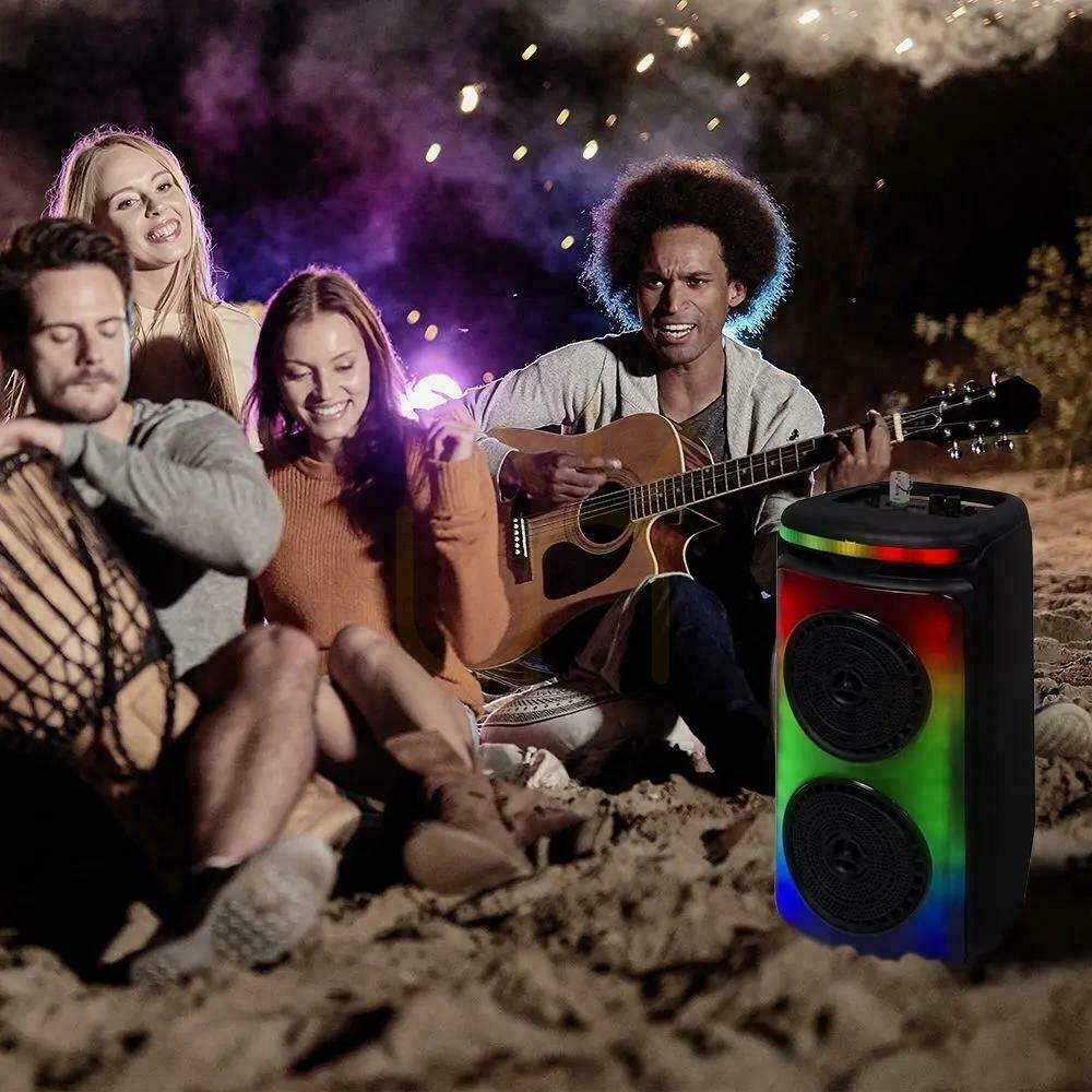 Előadás V-TAC hordozható hangszóró 400W mikrofon távirányító BT USB TF FM AUX TWS KARAOKE VT-4000W. V-TAC hordozható hangszóró 400W mikrofon távirányító BT USB TF FM AUX TWS KARAOKE VT-4000W.